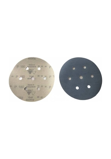 Sia 1949 150'Lik Hookıt 7 Delikli Cırtlı Zımpara 180 Kum 5 Adet