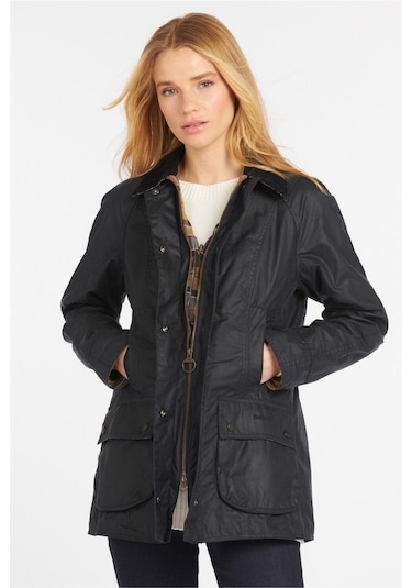 Barbour Beadnell Yağlı Ceket Ny91 Navy-ny91 Navy Lacivert