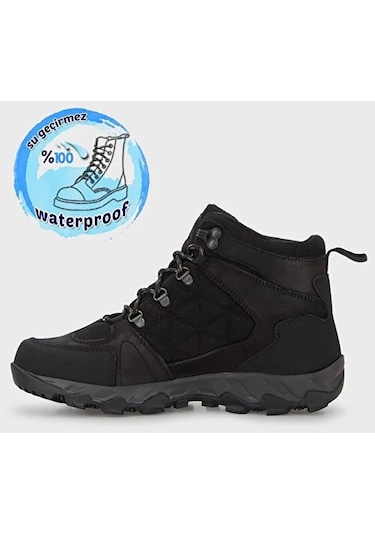 Scootland 14163 Erkek Outdoor Ayakkabı - Siyah-siyah Siyah