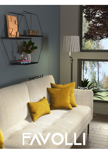 Br Favolli Kadife Dokulu Kadife Çiçeği Rengi Kırlent Kılıfı Dream Serisi Punch Için Uygun Gizli Fermuar Kadife Çiçeği