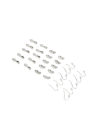 Tenfowee S925 Gümüş Küpe Kanca Ve Takı Pendanti Seti 30 Adet - Dıy Mücevher Yapımı İçin Uygun, Kolay Kullanım, Alerjiye Duyarsız, Dayanıklı Aksesuar Diğer