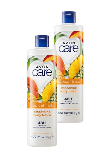 Avon Care Tropical Fruits Vücut Losyonu 2 x 400 ML