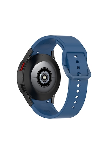 Samsung Galaxy Uyumlu Watch6 Classic İçin 47mm Junsunmay Silikon Ayarlanabilir Kayış Tam Kapsama Pmma Ekran Koruyucu Kiti Siyah