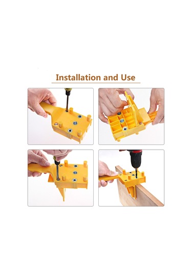 Sones Punch Locator Düz Delik Delici Ağaç İşleme Aletleri