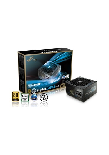 Fsp Hydro GSM Lite PRO 80+ Gold Aktif PFC Gaming Güç Kaynağı 650 W
