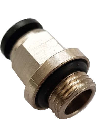 History Pnömatik Metal Düz Erkek Rekor 1/4" 4mm 10 Adet