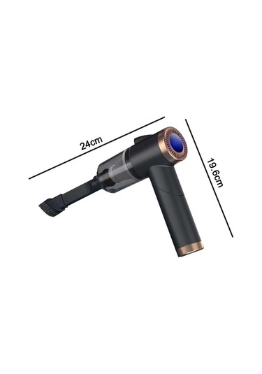 Elkuaıe Taşınabilir Güçlü Emme 9000pa Taşınabilir Araç Süpürgesi