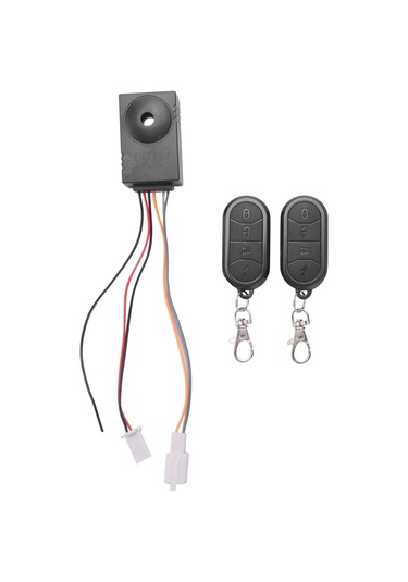 Anjiexun Ebike Alarm Sistemi Çift Uzaktan Kumanda 36v 48v 60v 72v Evrensel