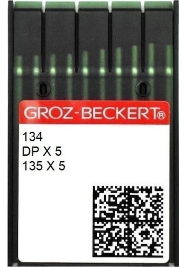 Groz Beckert DPX5 134 22½/150 Düz Makine Kalın Dip Dikiş İğnesi  - 100 Adet