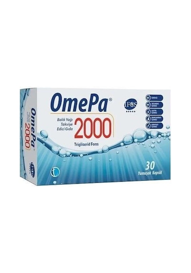 Omepa Balık Yağı 2000 30 Yumuşak Kapsül