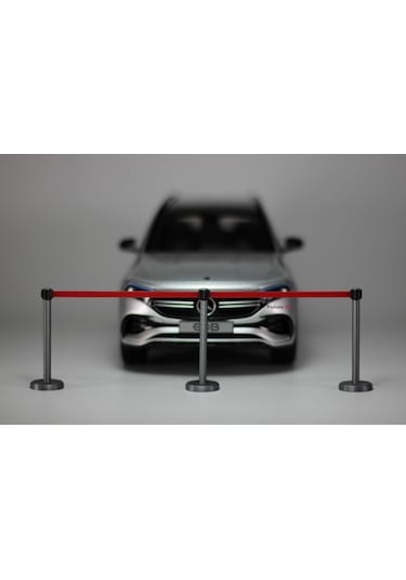 1:18 Ölçek Diorama Kordon & Kalabalık Kontrol Direği Seti, Diorama Aksesuarı 1 Set