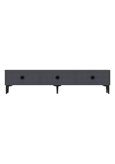 Tsa1801a - Yuka Tv Stand Antrasit 180cm Antrasit / Koyu Gri