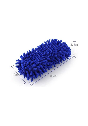 Mikrofiber Araba Yıkama Eldiveni Süngeri Temizleme Oto Bakım Yıkama Bezi Havlu