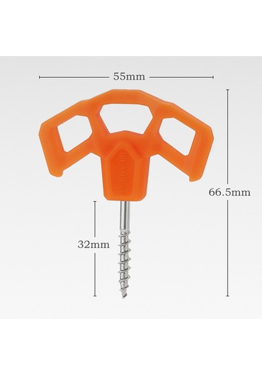 Suntek Açık Tırmanma Yürüyüş Için 10 Adet Kamp Turuncu Turuncu