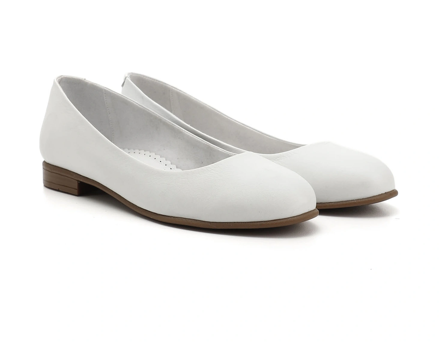 Gönderi R Kadın Beyaz Hakiki Deri Babet Gdza13424164 Beyaz