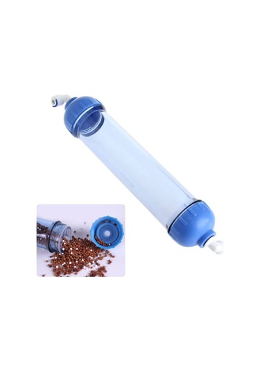 Singree Şeffaf Dıy Su Filtre Kabı - 2 Adet Hızlı Bağlantı Adaptörlü