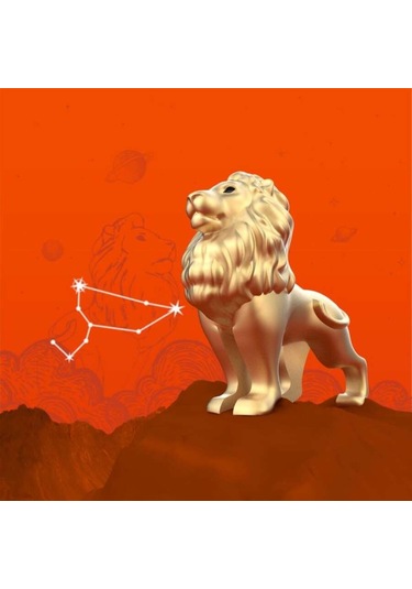 Metalmorphose Burç Koleksiyonu Aslan Anahtarlık Çanta Aksesuarı