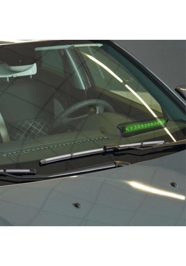 Bfs Pratik Fosforlu Telefon Numarası Yamzak İçin Araç İçi Oto Numaratör Numaralık