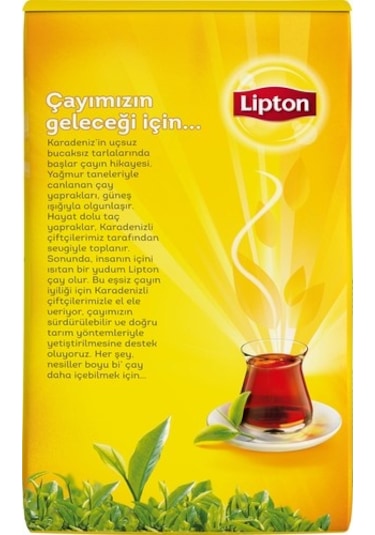 Lipton Doğu Karadeniz Siyah Dökme Çay 3 x 1 KG