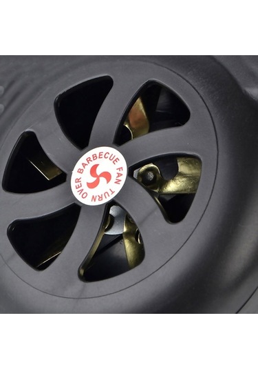 Fortunelane El Tipi Metal Mangal Üfleyici, Manuel Ateşi Barbekü Yardımcısı, Dayanıklı