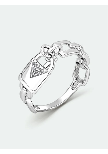 Torgovyj Dom Uvelir Holding 925 Gümüş Zincir Yüzük, Kolye Ucu İl 323544060 Gümüş