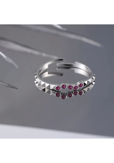 Gümüş 925 Ayar Ayarlanabilir Yüzük Silver Ipy529