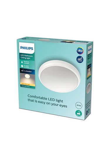 Philips Doris 6W Tavan Lambasi Sarı Işık Ip44 Beyaz