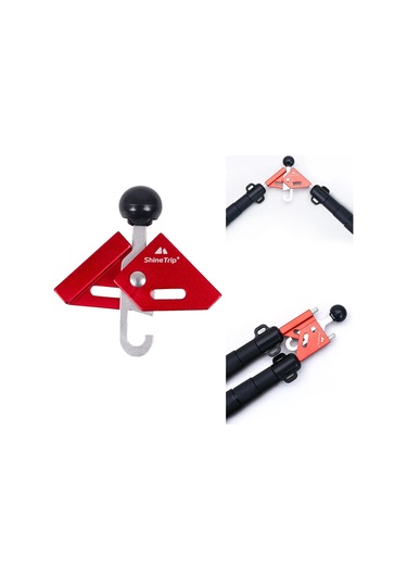 Suntek Muşamba Direği Uç Kapağı Gölgelik Çadır Desteği Kırmızı