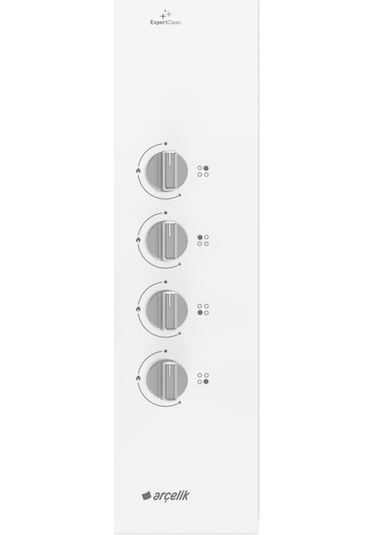 Arçelik OCD K 651 DWYB Gazlı Cam Tablalı Ocak
