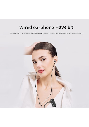 Suofeng Bt5.3 Kablosuz Alıcı Verici - Araç, Tv, Pc İçin 3.5mm Aux Bağlantılı Çift Yönlü Bluetooth Adaptör