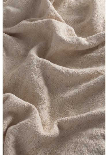 Koza Laks Bej Battaniye 200x230cm 9081 Bej