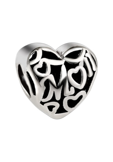 Worldshop Gümüş Mom Charm Bileklik Uyumlu