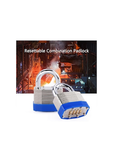 4 Basamaklı Dolap Asma Kilit Güvenlik Kapı Kilit