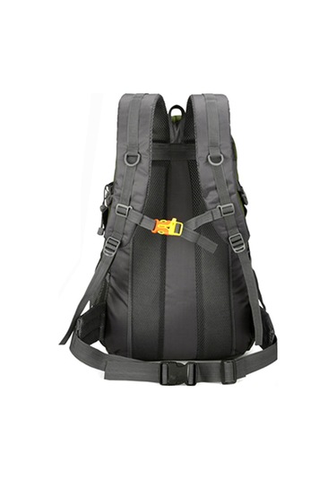 Tenfowee 50l Su Geçirmez Dağcı Çanta, Çok Bölmeli Outdoor Sırt Çantası, Yüksek Yoğunluklu Nilon, Hava Geçirgen Arka Sistemi - Yeşil Yeşil