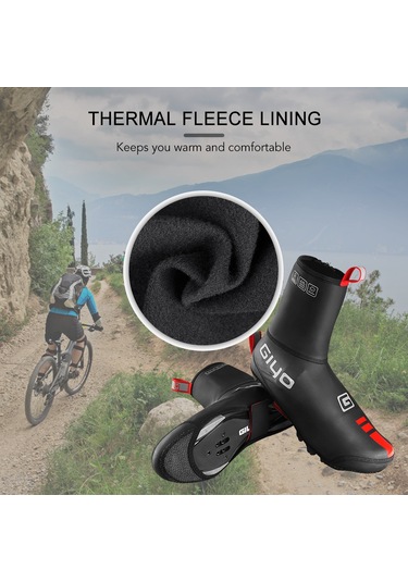 Konesam Gıyo Guxt-02h Bisiklet Ayakkabı Kılıfı, Su Geçirmez Rüzgar Proof, Isı Yalıtımı, Winter Bisiklet骑行, M Bedeni Gümüş