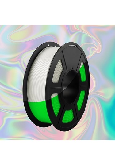 Brightnova Karanlıkta Parlayan Pla 3d Yazıcı Filamenti 1.75mm Luminous Green 1kg 2.2 Lbs Spool Güçlü Yapışma