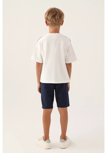 Rolypoly Yazlık Şort Ve Tişört Takımı 209202860 Mavi