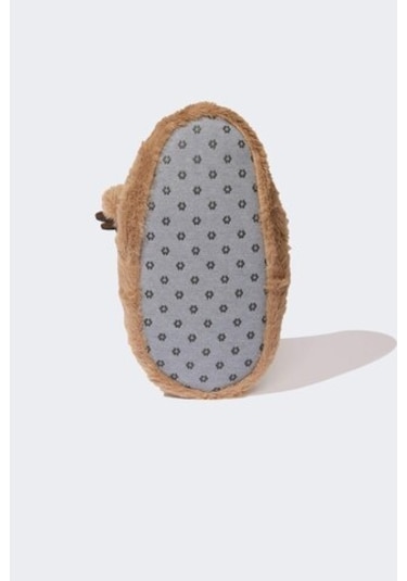 Defacto Kız Çocuk Kalın Taban Ev Terliği D3449a824wnbn461 Kahve Kahverengi