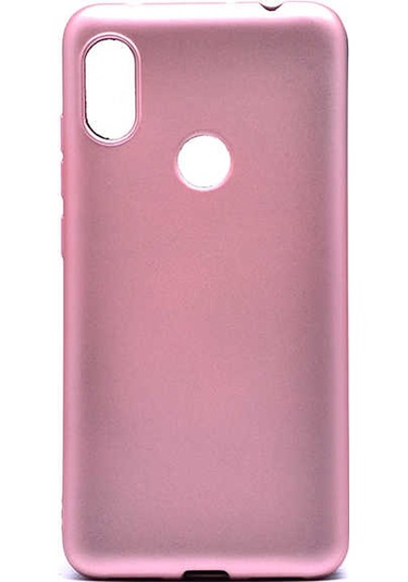 Xiaomi Redmi Note 6 Pro Kılıf Zore Premier Silikon Kapak Saks Mavi