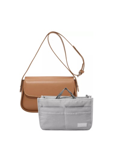 Travel Çanta İçin Mini Grey Organizer Ekleme 243723820 Gri