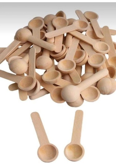 Bambu Baharat Ve Reçel Kaşığı 6 Adet Asorti