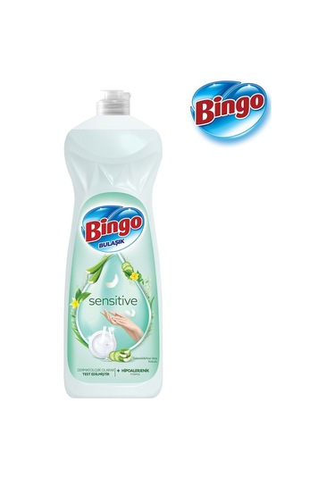 Bingo Bulaşık Deterjanı Sensitive 650ml X 3 Adet