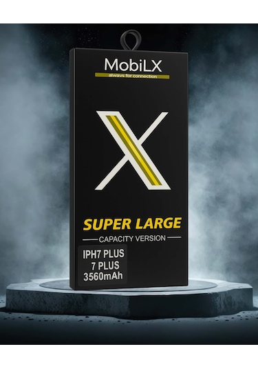 Mobilx Apple Uyumlu iPhone  7 Plus Batarya Pil Süper Yüksek Kapasiteli Güçlendirilmiş 3560 Mah