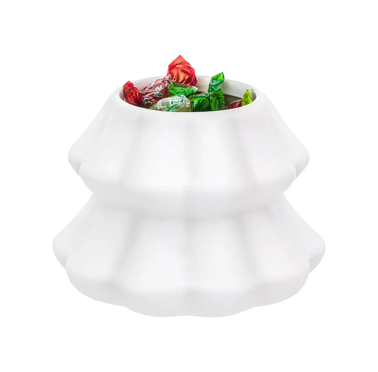 Elan Gallery "yeni Yıl Ağaç" Saklama Kavanozu, 350 Ml 106951666 Beyaz