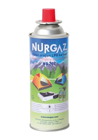 Nurgaz 220 Gr Vidalı Kartuş Çok Renkli