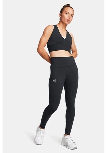 Under Armour Ua Rival Kadın Tayt 1386482-001 Siyah