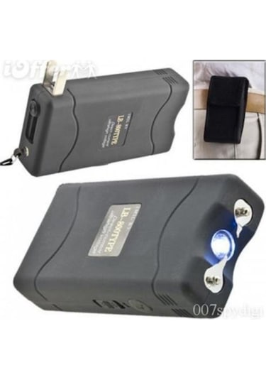 Fener 800 Type Elektirik Çarpma Şok Cihazı Şarjlı Siyah
