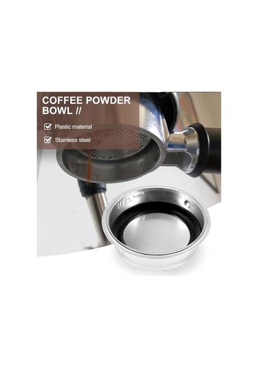 Metabagua Ev Ofis Için Paslanmaz Çelik Kahve Filtre Sepeti Dstıd0 Siyah