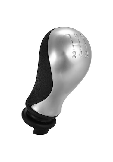 Dancemonkey Citroen C5 Xsara Picasso 1999-2008 5 Vitesli Ergonomik Vites Topuzu - Siyah&gümüş Siyah Siyah