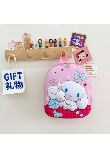 Xianwen Karikatür Çocuk Erkek Ve Kız Sırt Çantası Sevimli Pembe